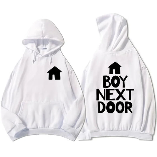 Unisex Men's Street Wear Boys' Band BOYNEXTDOOR Hoodie Korean Fashion Pattern Printed Sweatshirt Autumn/Winter Top