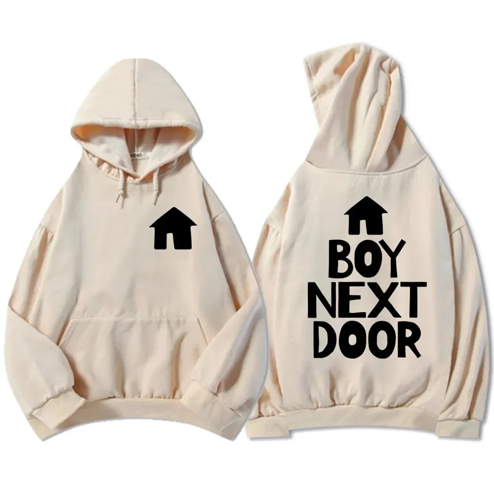 Unisex Men's Street Wear Boys' Band BOYNEXTDOOR Hoodie Korean Fashion Pattern Printed Sweatshirt Autumn/Winter Top