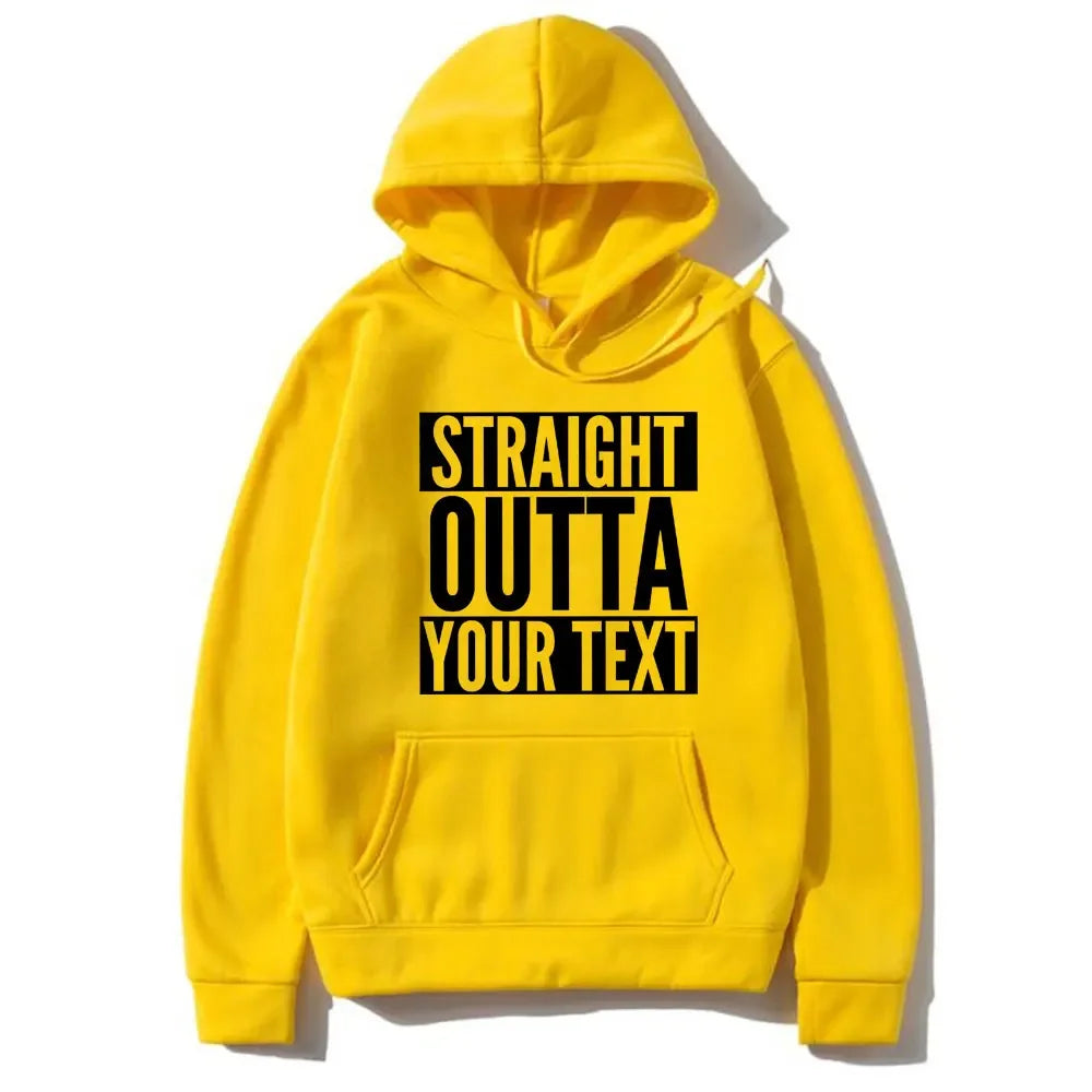 Custom Graphic Hoodie - Personalized Streetwear Fleece