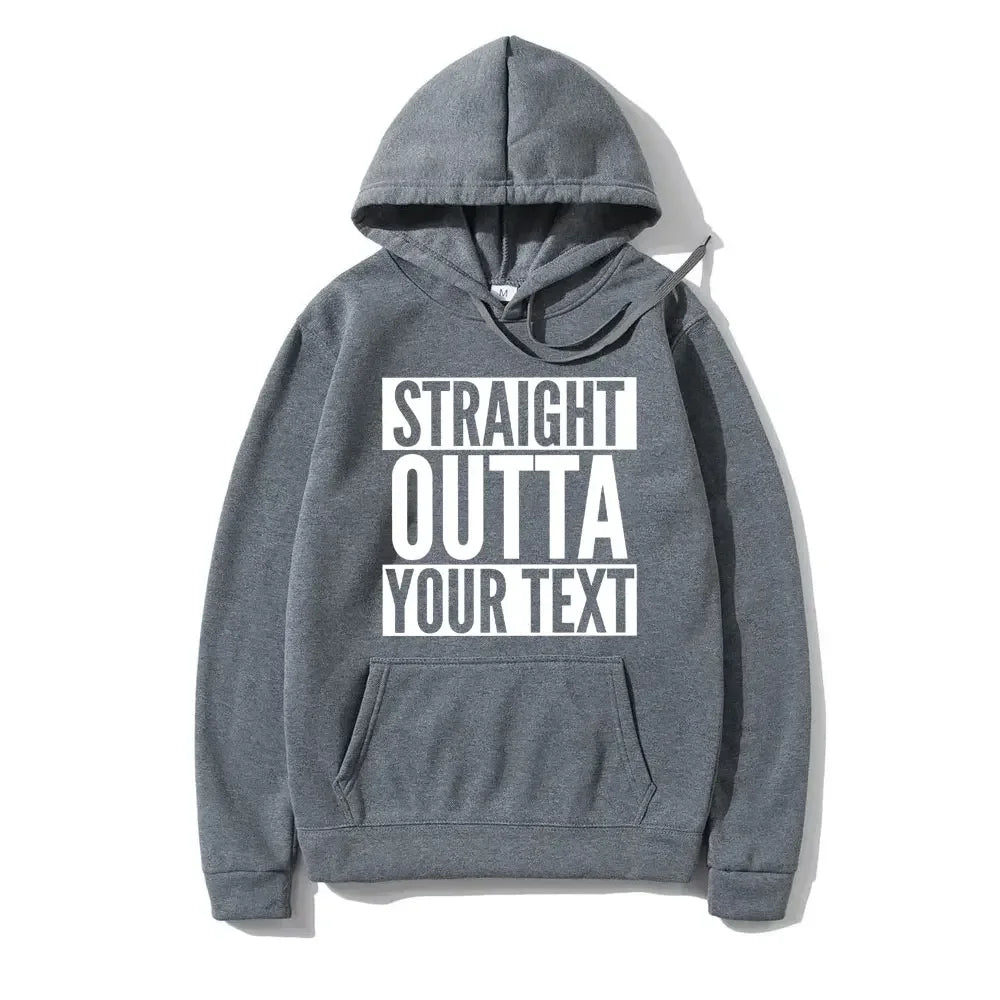 Custom Graphic Hoodie - Personalized Streetwear Fleece